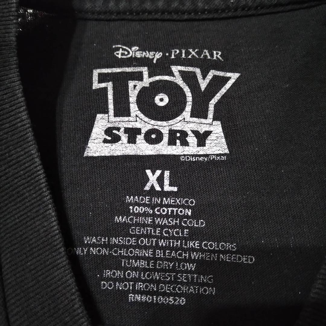 古着　トイストーリー　Tシャツ　XLサイズ　黒　ディズニー　ピクサー *