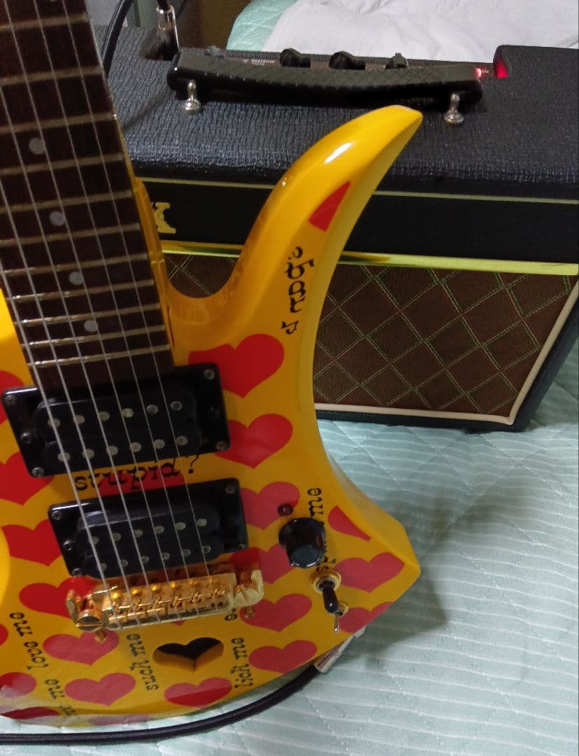 【BURNY】YH−JR イエローハートJr 【hideモデル】