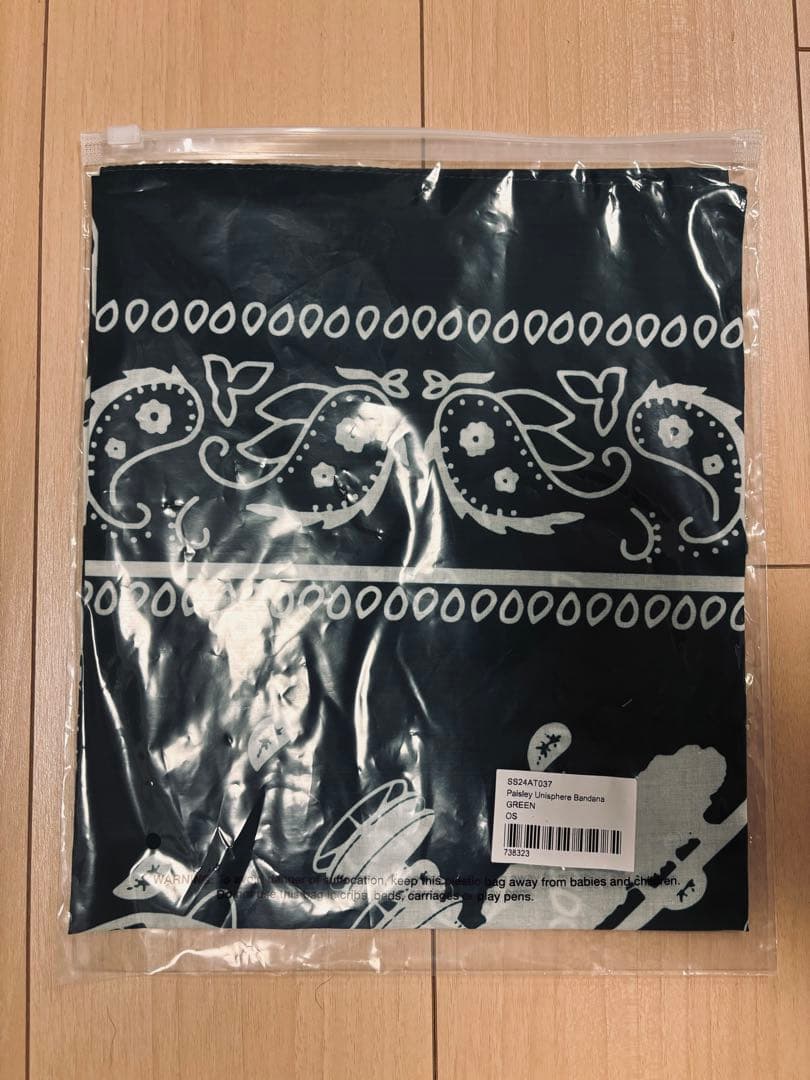 小物 AIME LEON DORE UNISPHERE BANDANA GREEN