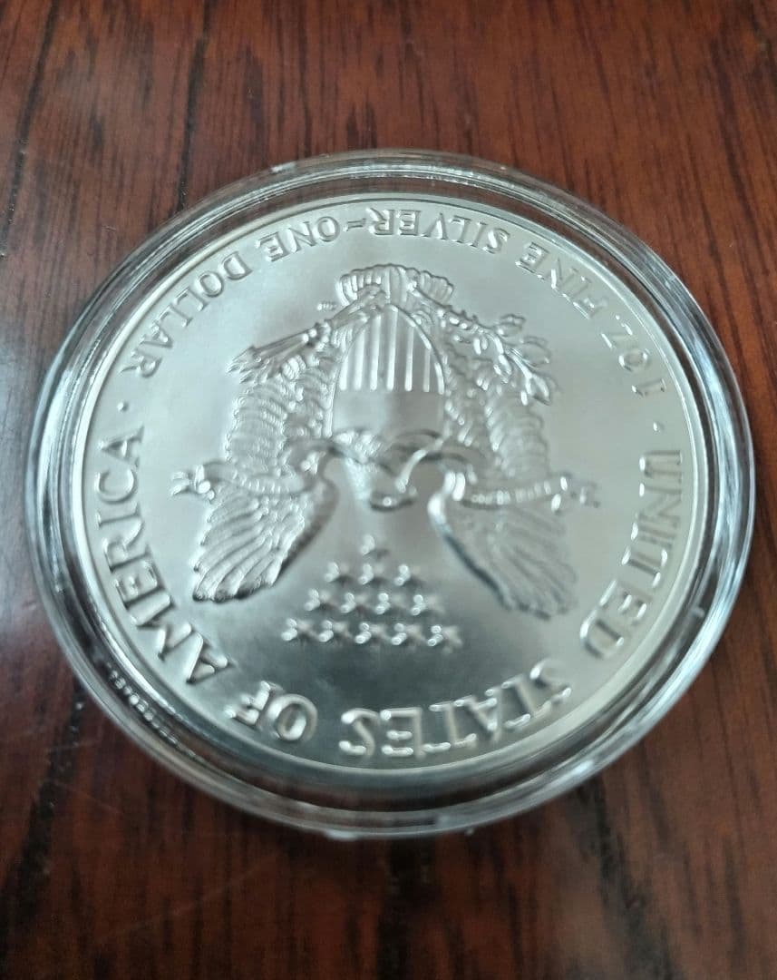 1987年イーグル銀貨１オンス、ウォーキングリバティ