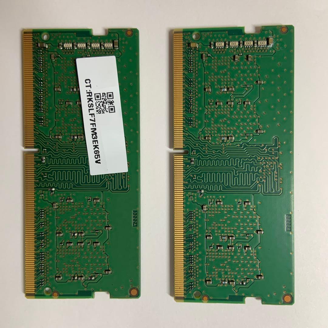 DDR4-3200 8GB×2枚
