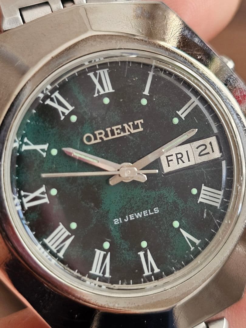 ORIENT オリエント　　腕時計　EM32-CO CA　カレンダー付き