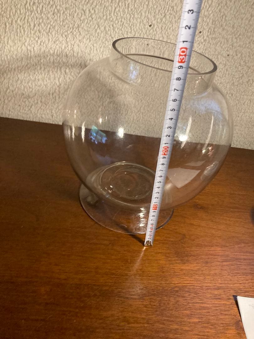 昭和レトロ　(美品)駄菓子屋さんガラス地球瓶　菓子瓶　高さ27センチ位