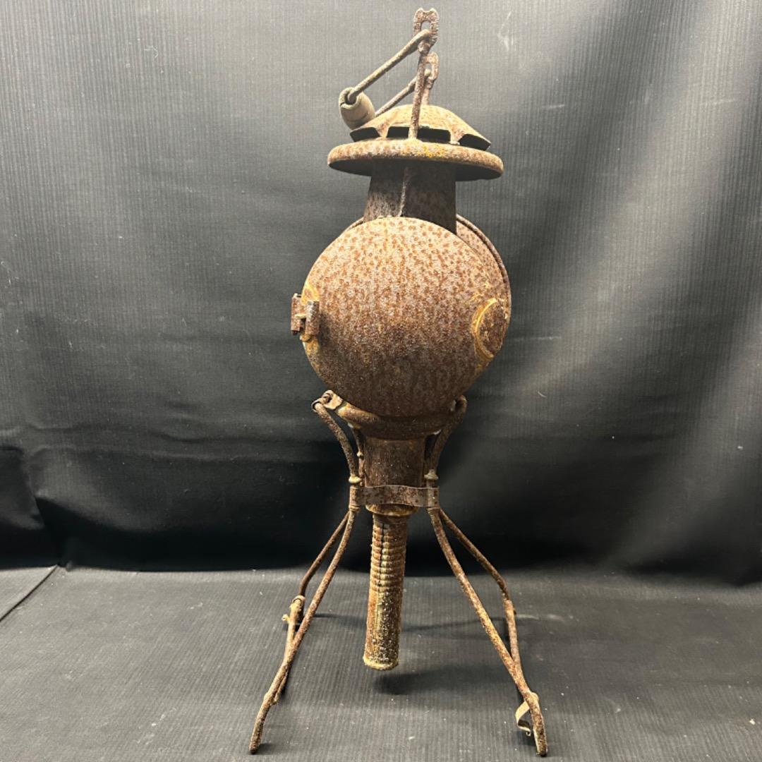 ▽Ad前1013 旧日本軍 軍用隠顕燈 信号灯 軍隊物 昭和レトロ