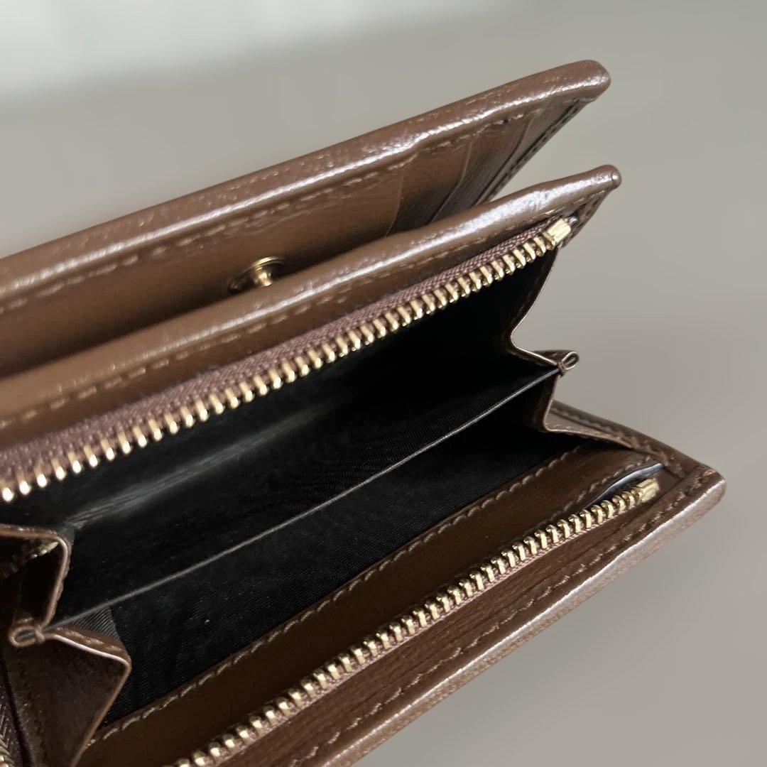 GUCCI 二つ折り財布 モノグラム