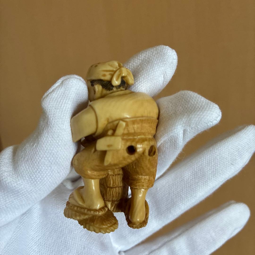 希少　根付　アンティーク