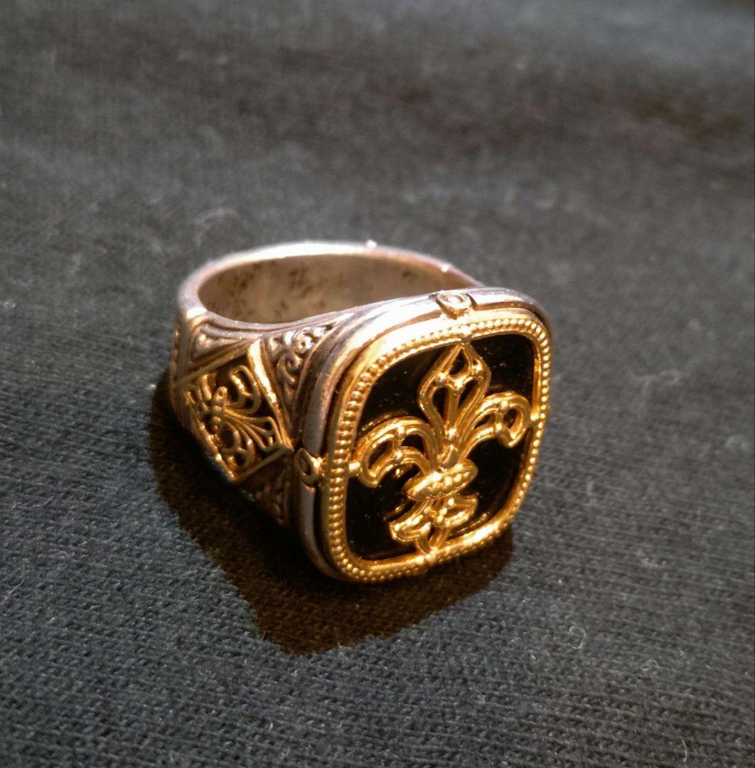 KONSTANTINO SV925+K18 リング　15.5号〜16号