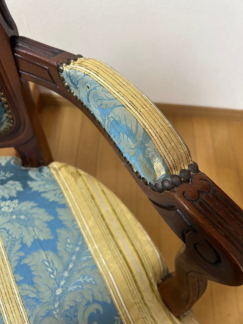 【送料込み！】【たのメル便】【訳あり】アンティーク風　猫脚ソファー