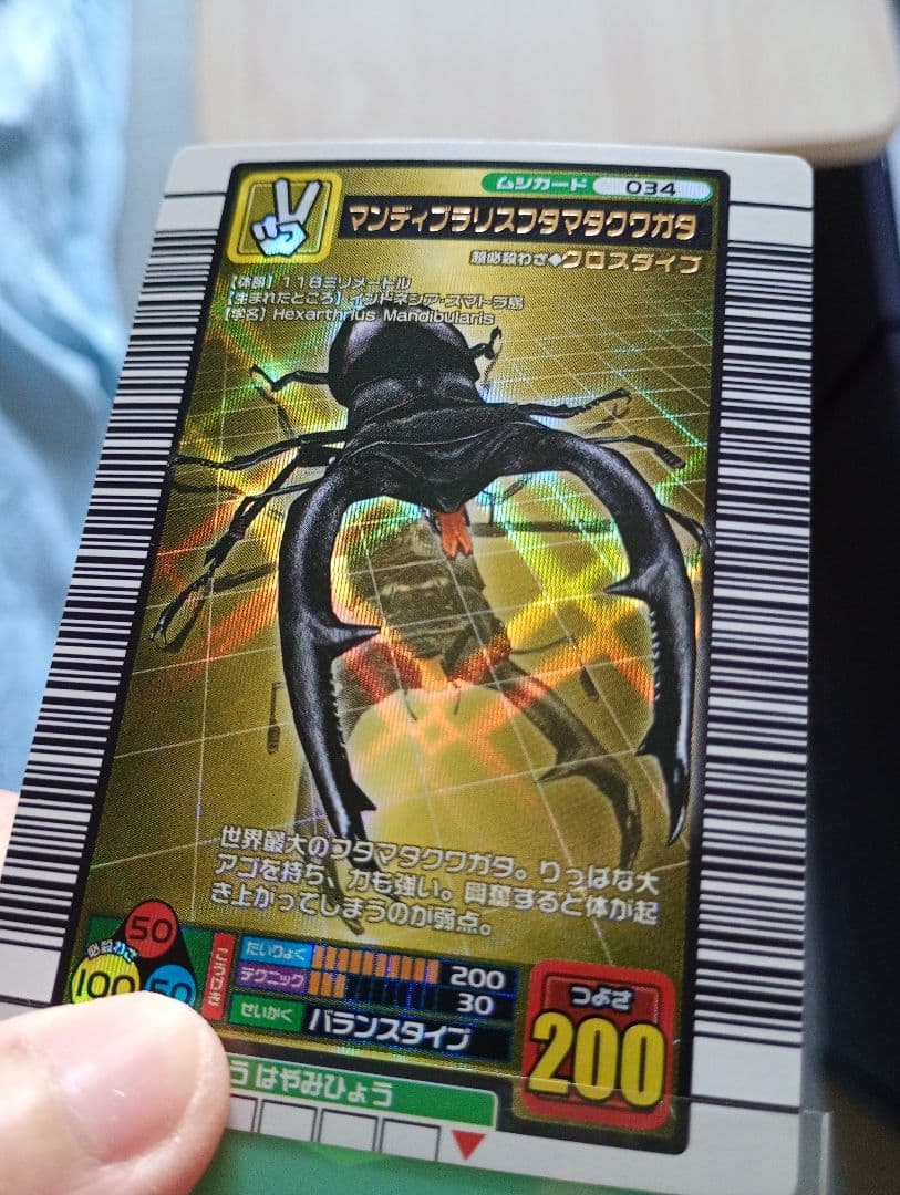 23まで限定出品バラ売りOK！ムシキング未使用ギラファノコギリまとめ売り