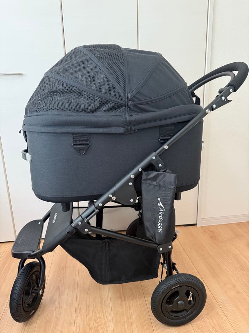 【新品未使用】【美品】エアバギー ドーム3 ラージ　ブレーキモデル　ペットカート