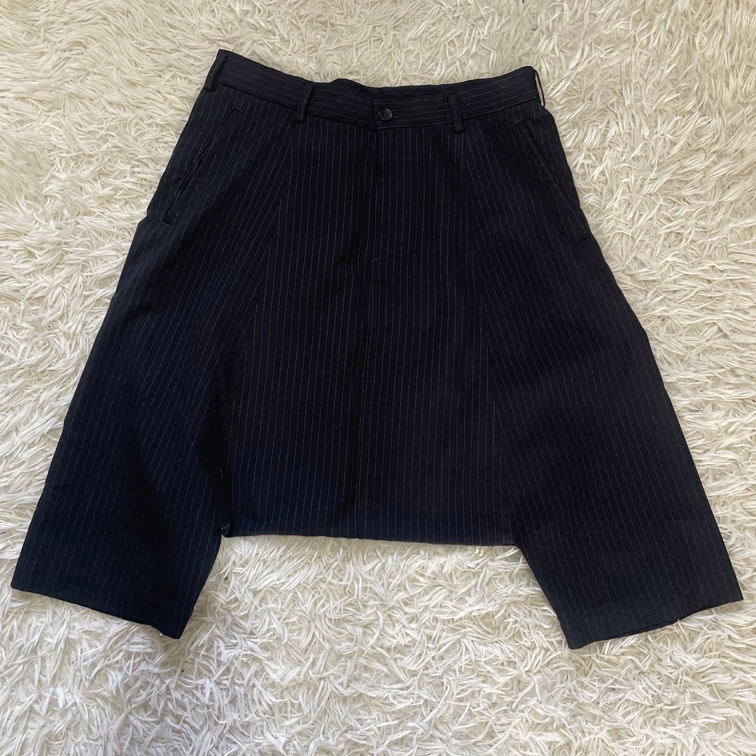 極美品！ブラック　コムデギャルソン　ストライプ　サルエルパンツ