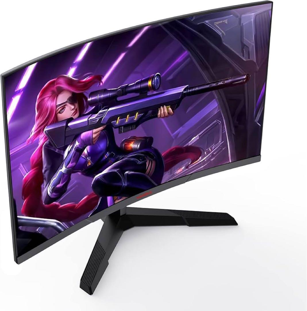 KOORUI ゲーミングモニター 27インチ 曲面 QHD 144Hz