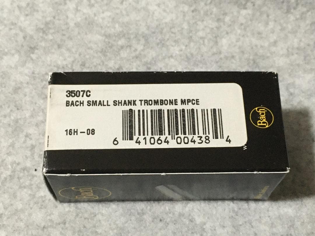 【中古】トロンボーン マウスピース BACH 細管350 7C (h)
