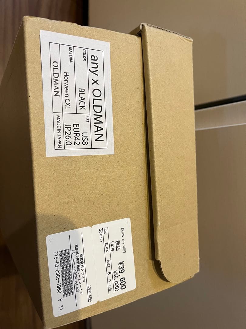 SHRPS any 別注　OLDMAN モカシン　デッキシューズ　26cm