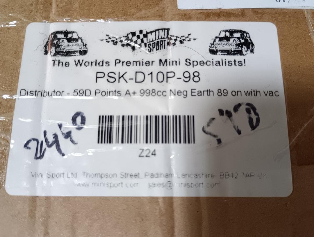 ローバーミニ1000用ディストリビューター