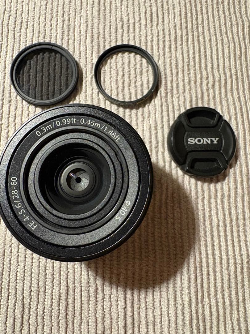 【おまけ2つ】Sony Eマウント レンズ FE 28-60mm f/4-5.6