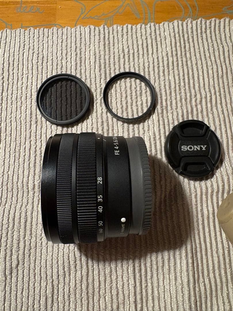 【おまけ2つ】Sony Eマウント レンズ FE 28-60mm f/4-5.6