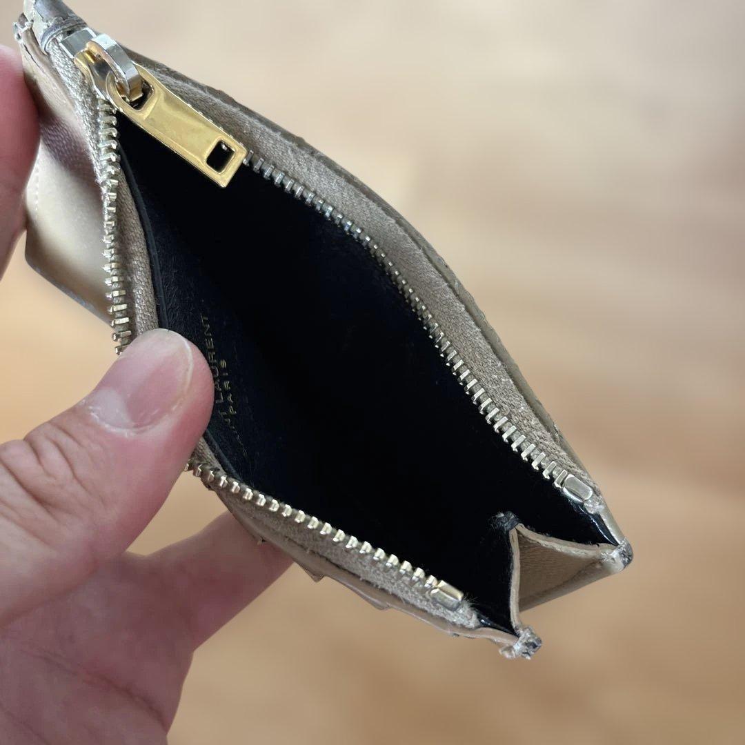 サンローラン　フラグメントケース　カードホルダー　カサンドラ