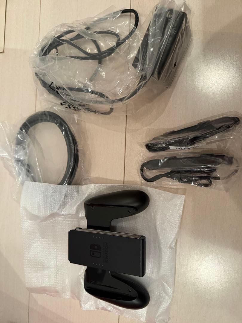 【美品】Nintendo Switch 青/赤　バッテリー強化版