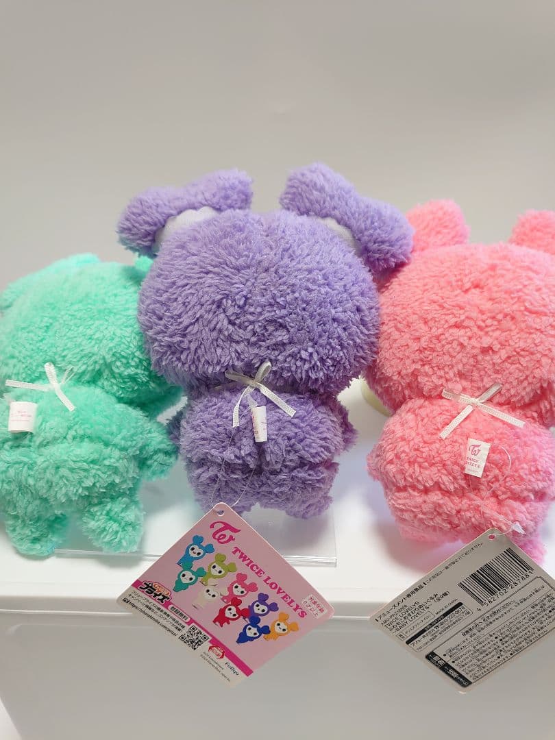 【MISAMO】TWICELOVELYS　ふわもこおすわりぬいぐるみ
