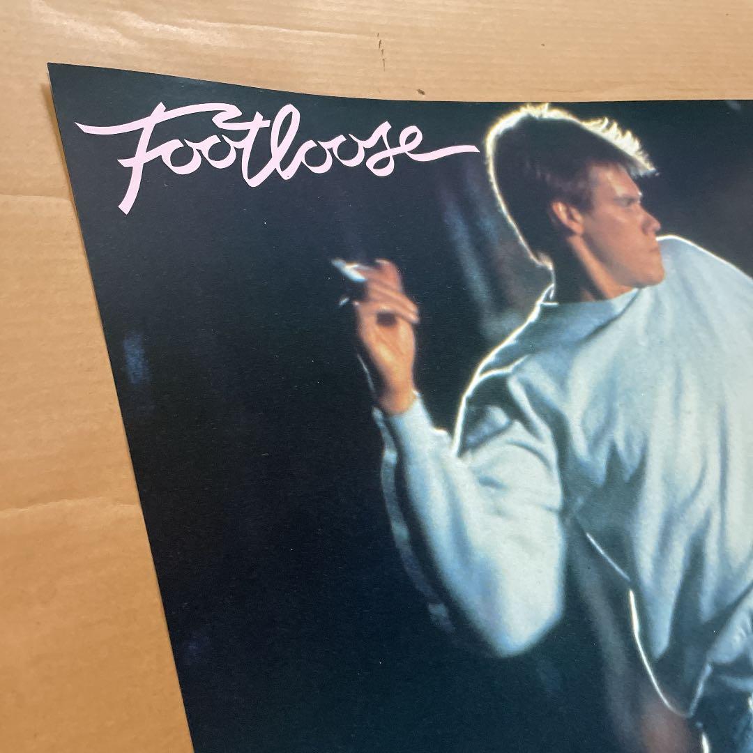 レア‼️映画「フットルース」ポスター　※出演　ケヴィン・ベーコン