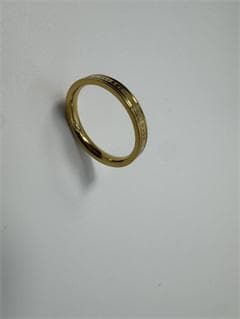《最高品質/日本製18金》ゴールドシンプルバンドリング1.73g 11号