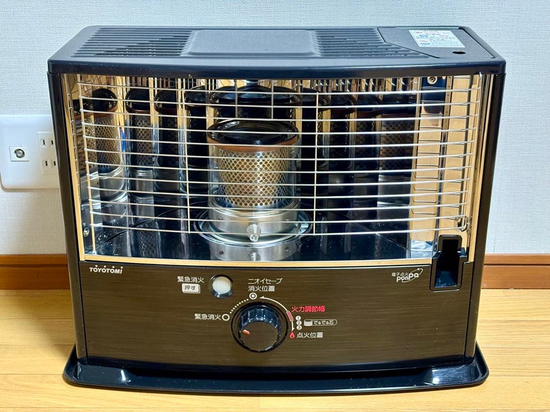 トヨトミ 石油ストーブ RS-W29N（B）電源不要 動作確認済み 送料込
