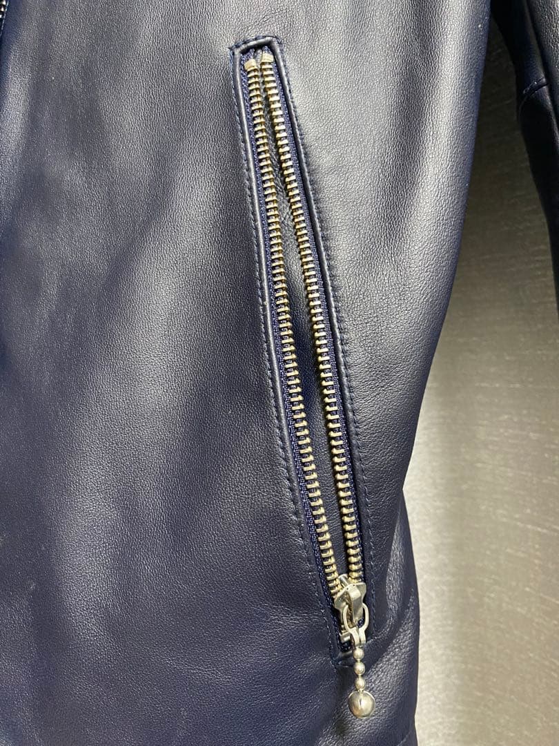 BEAMS　ビームス　レザー　ライダースジャケット　S