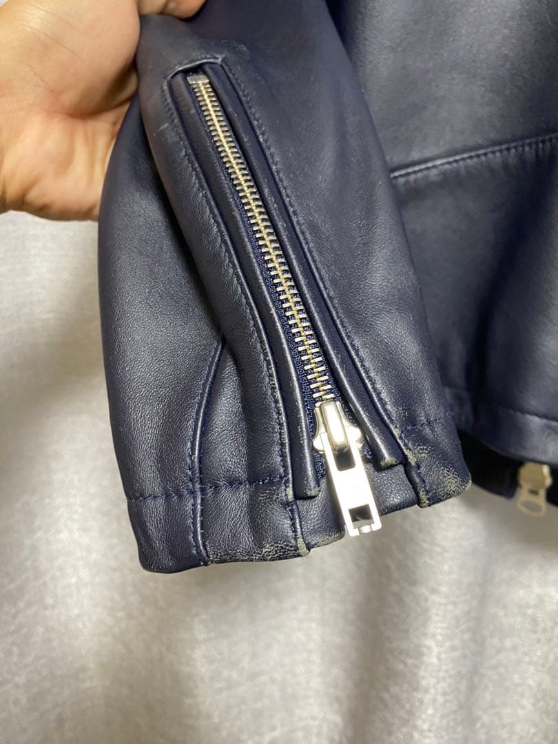 BEAMS　ビームス　レザー　ライダースジャケット　S