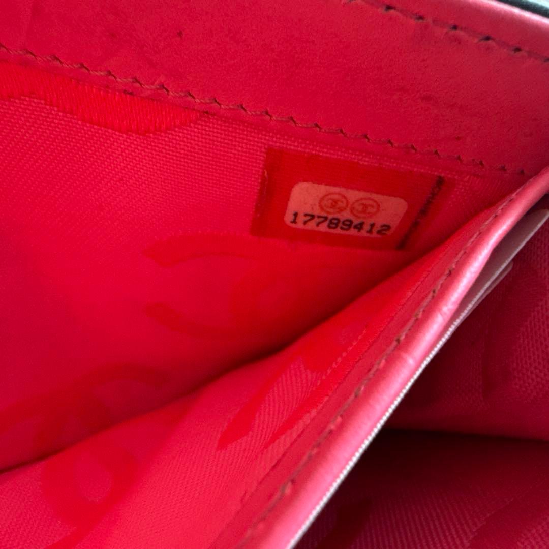 シャネル カンボンライン マトラッセ 財布正規保証2812.