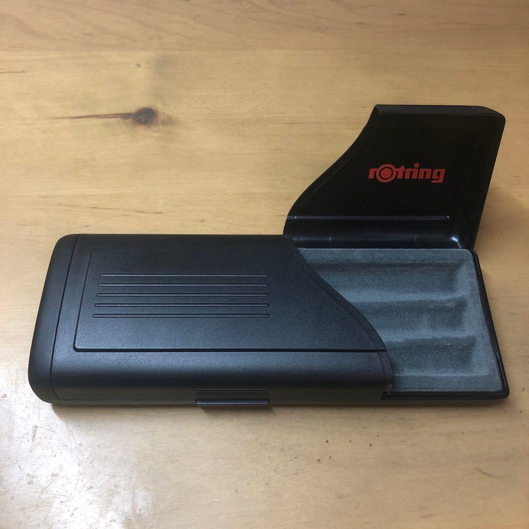 【廃盤・おまけつき】rotring ペンケース　文房具セット