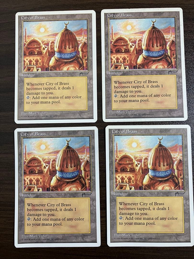 City of Brass 真鍮の都 クロニクル版4枚セット
