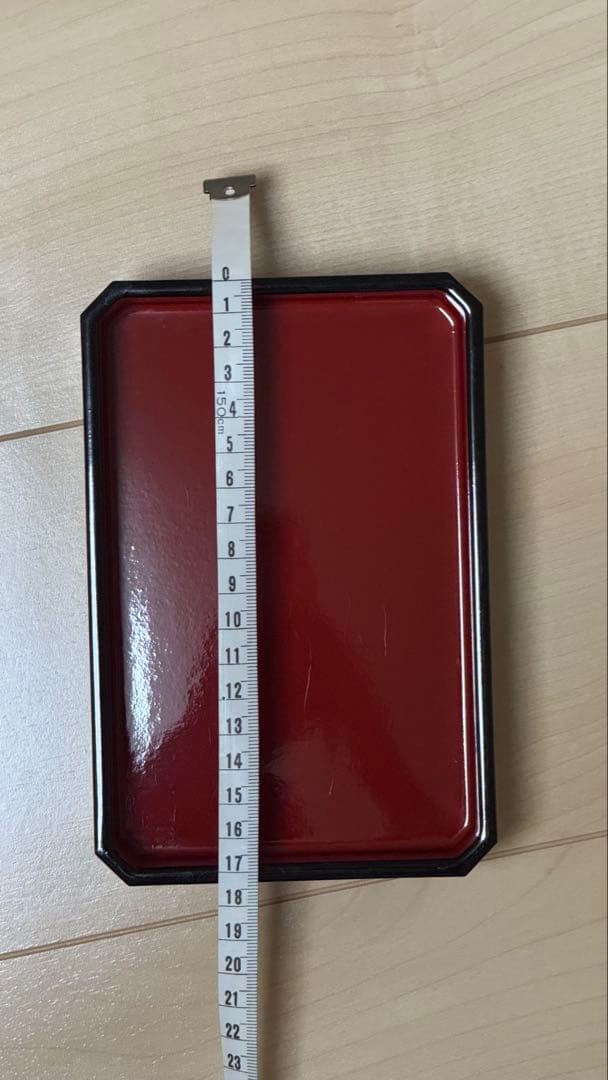 【たまひよ】【お得6個セット】赤い漆器 重箱 蓋付 新品•未使用