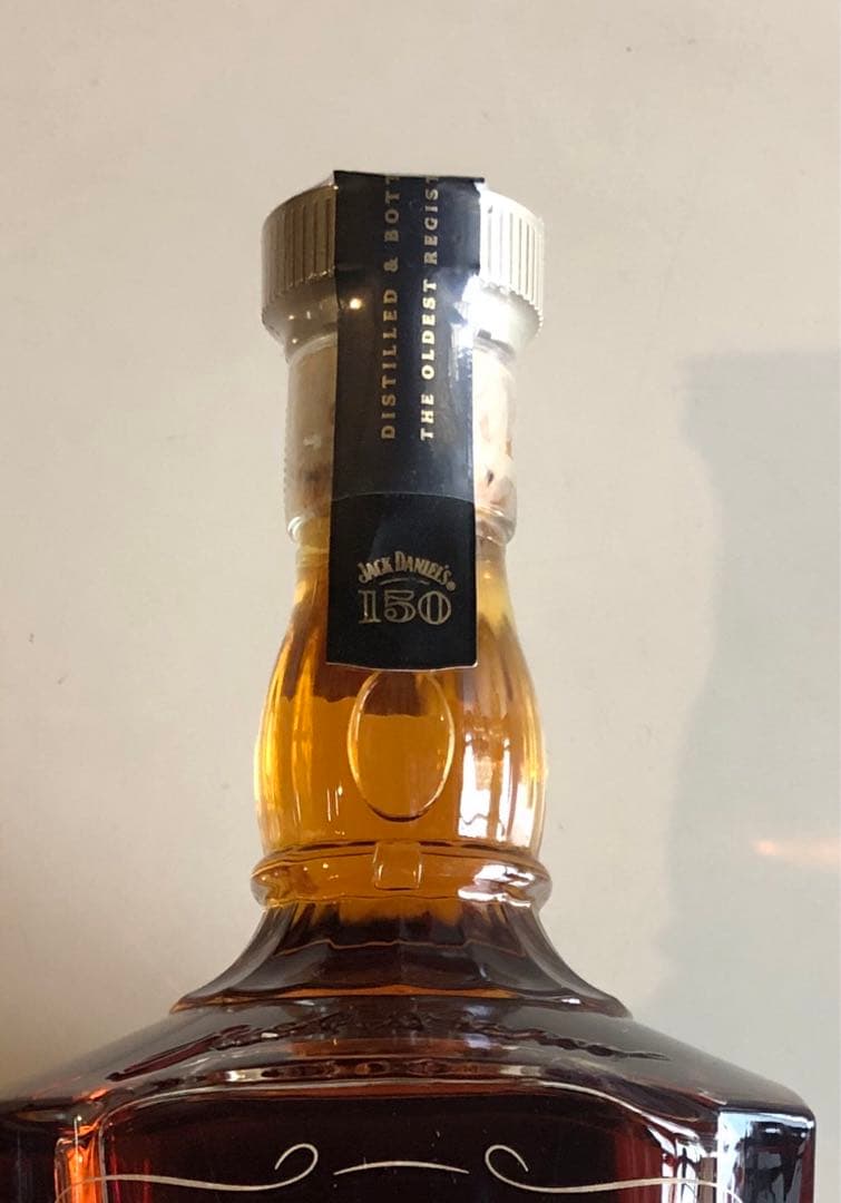【未開栓•レア】ジャックダニエル 150周年記念ボトル 化粧箱入り 限定販売品