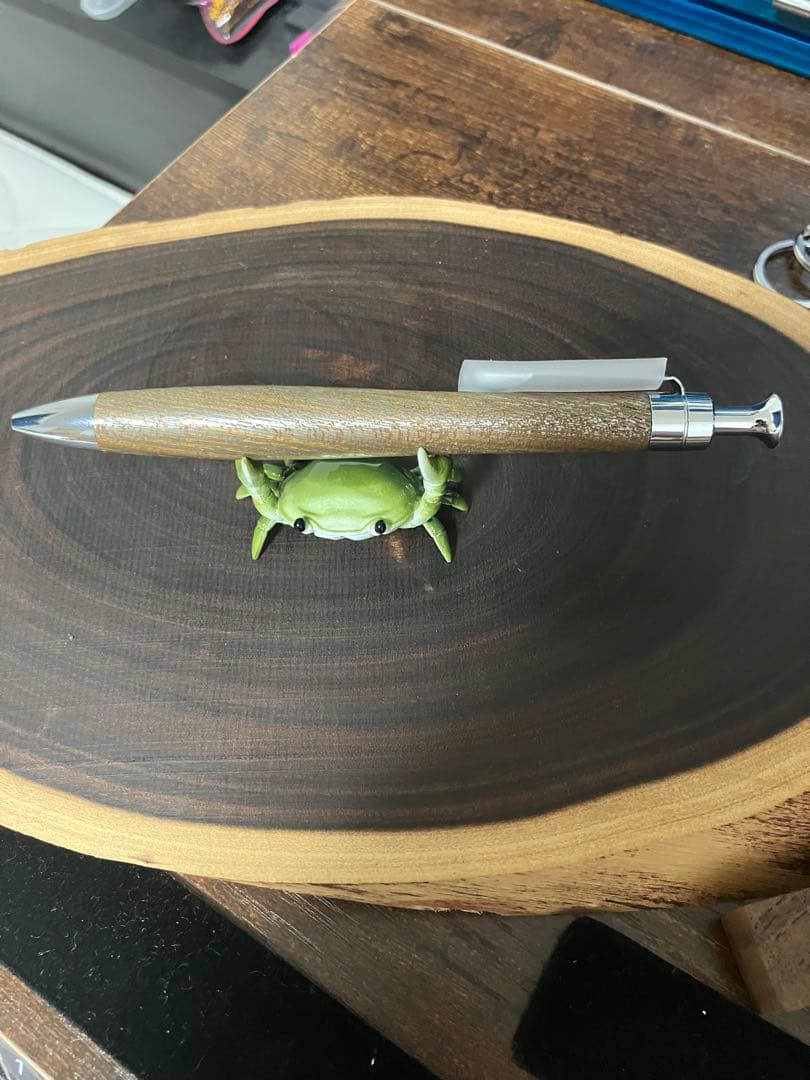 こぶた工房 メタライズ欅 ボールペン