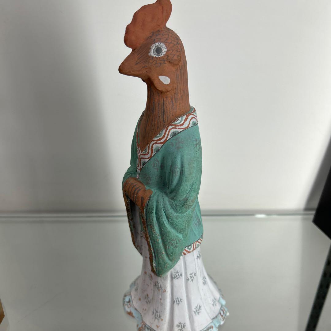 十二支俑 　鶏首人身俑