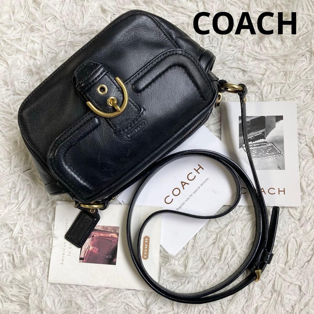vintage coach archive y2k キャンベル カメラバッグ