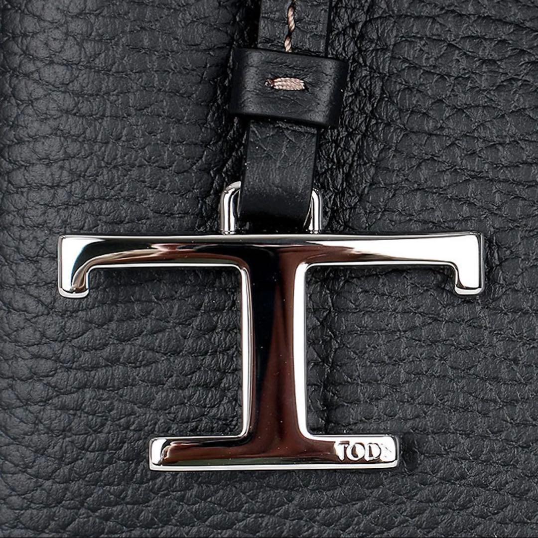 TOD'S T Timeless マイクロ ショルダーバッグ ブラック