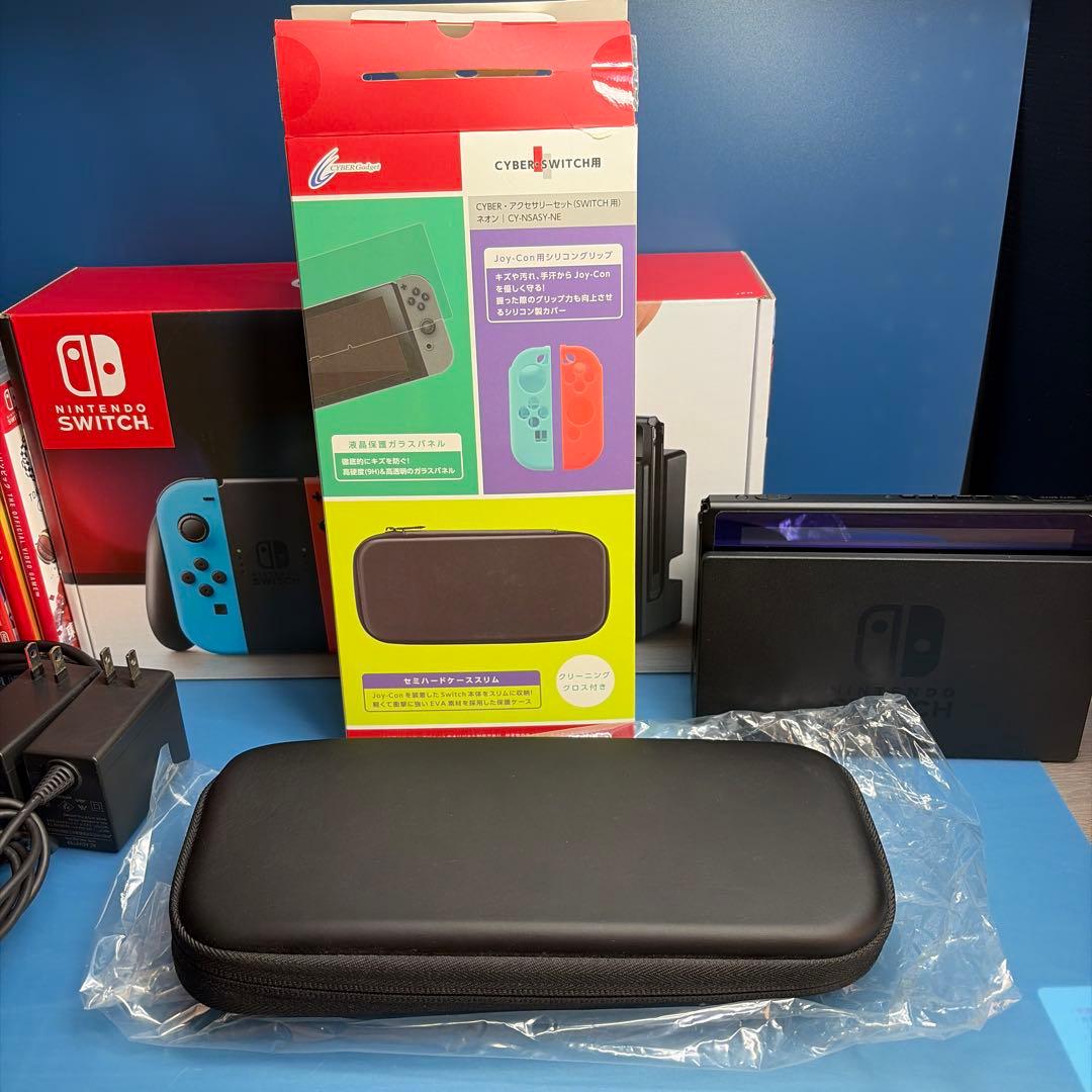 美品 Nintendo Switch 本体 別売 Joy-Con付 箱ありその他