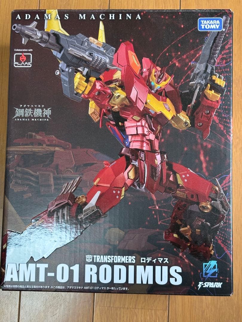 T-SPARK 鋼鉄機神アダマスマキナAMT-01ロディマス　中古品