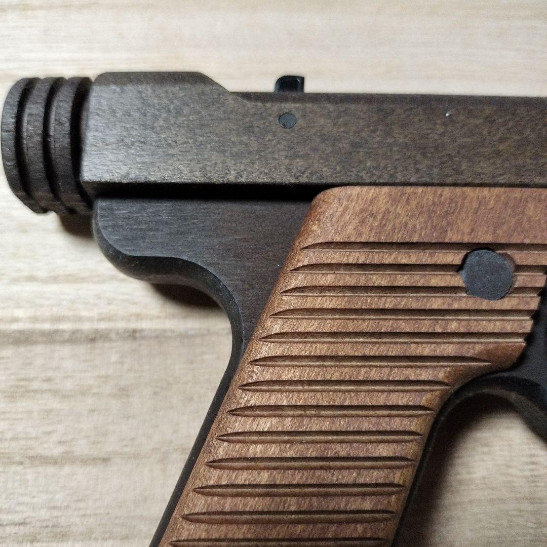 【1月中最終値下】木製品の共榮　超精密木製ゴム鉄砲　南部14年式 桐箱入