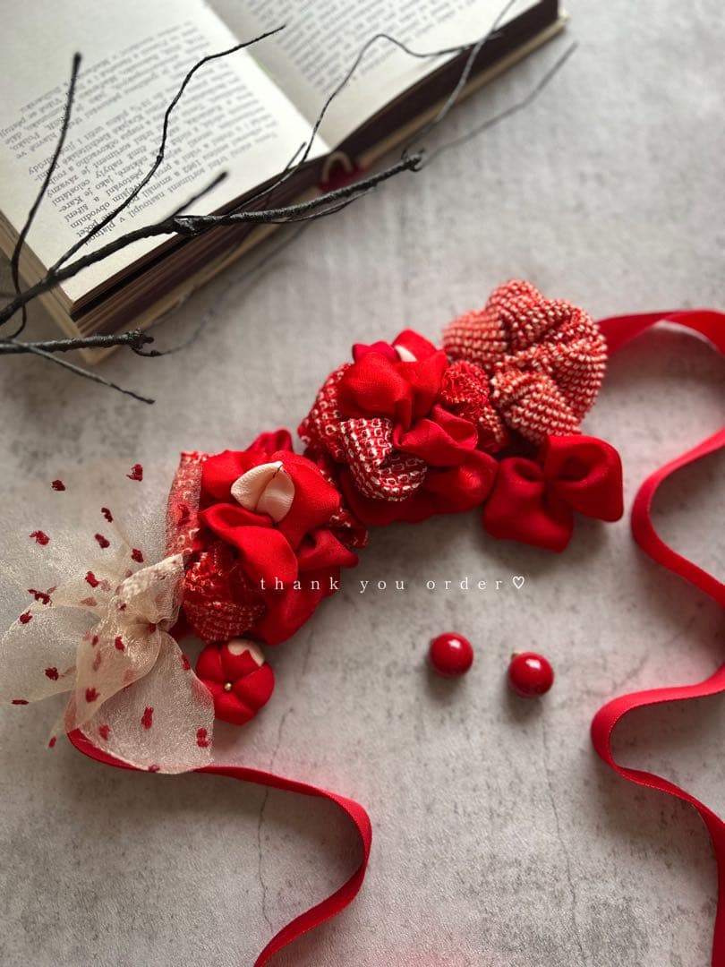 あべ様order髪飾り♡