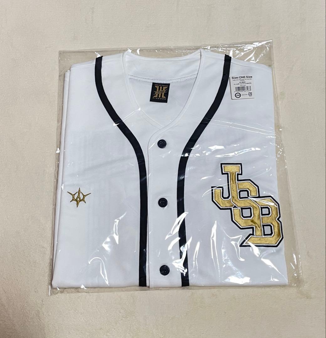 三代目 三代目ベースボールシャツ FC限定 KINGDOM WHITE