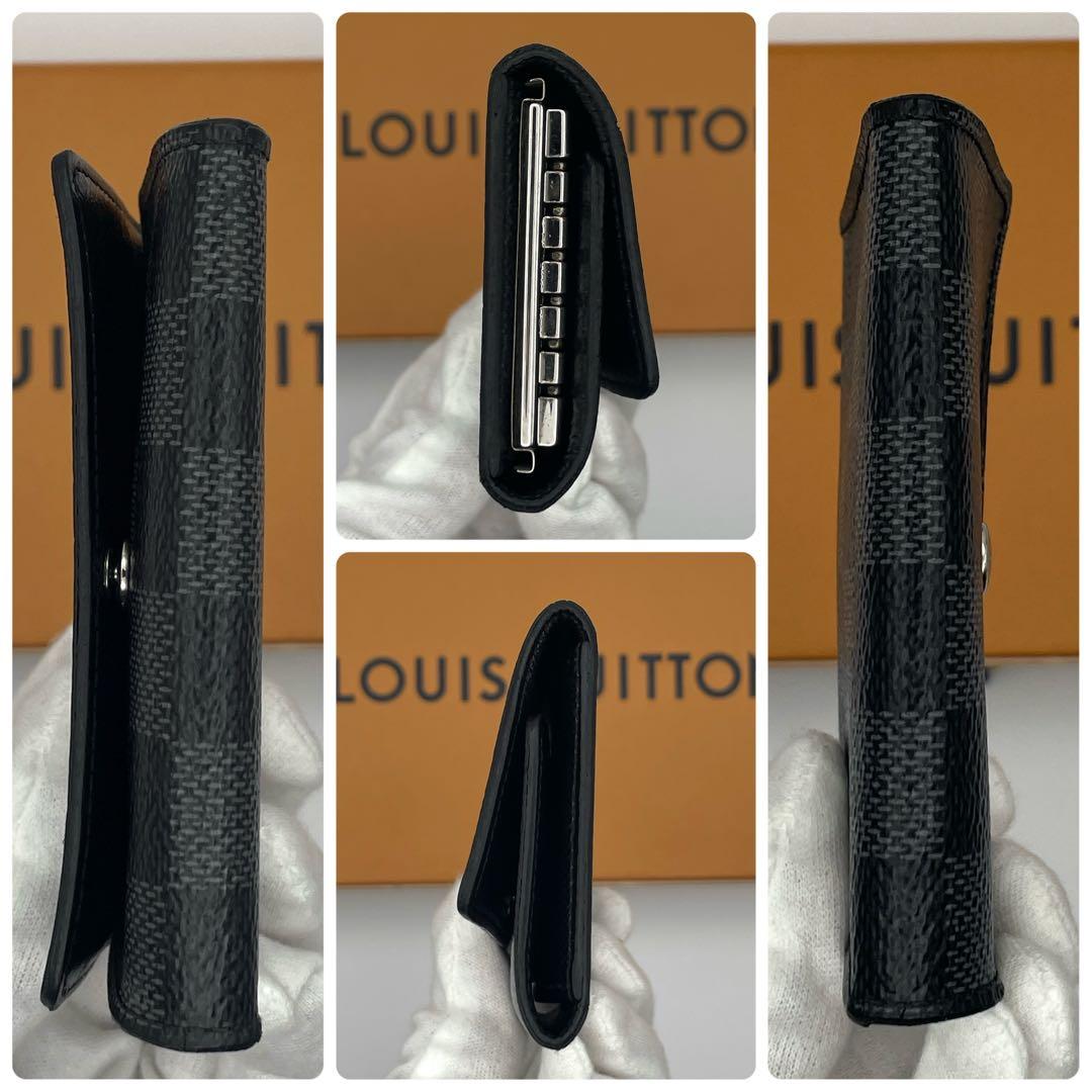 ルイヴィトン ダミエグラフィット 6連キーケース ミュルティクレ6