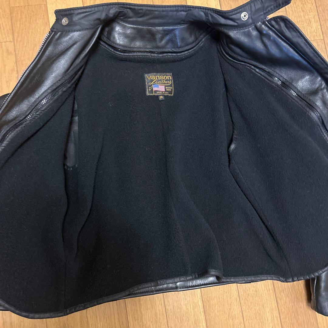 ジャケット・アウター OLD Vanson single riders jacket
