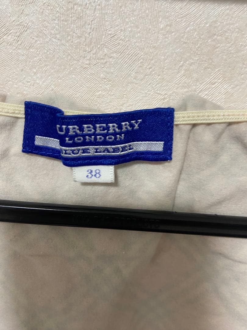 美品Burberry チェック柄タンクトップ 38