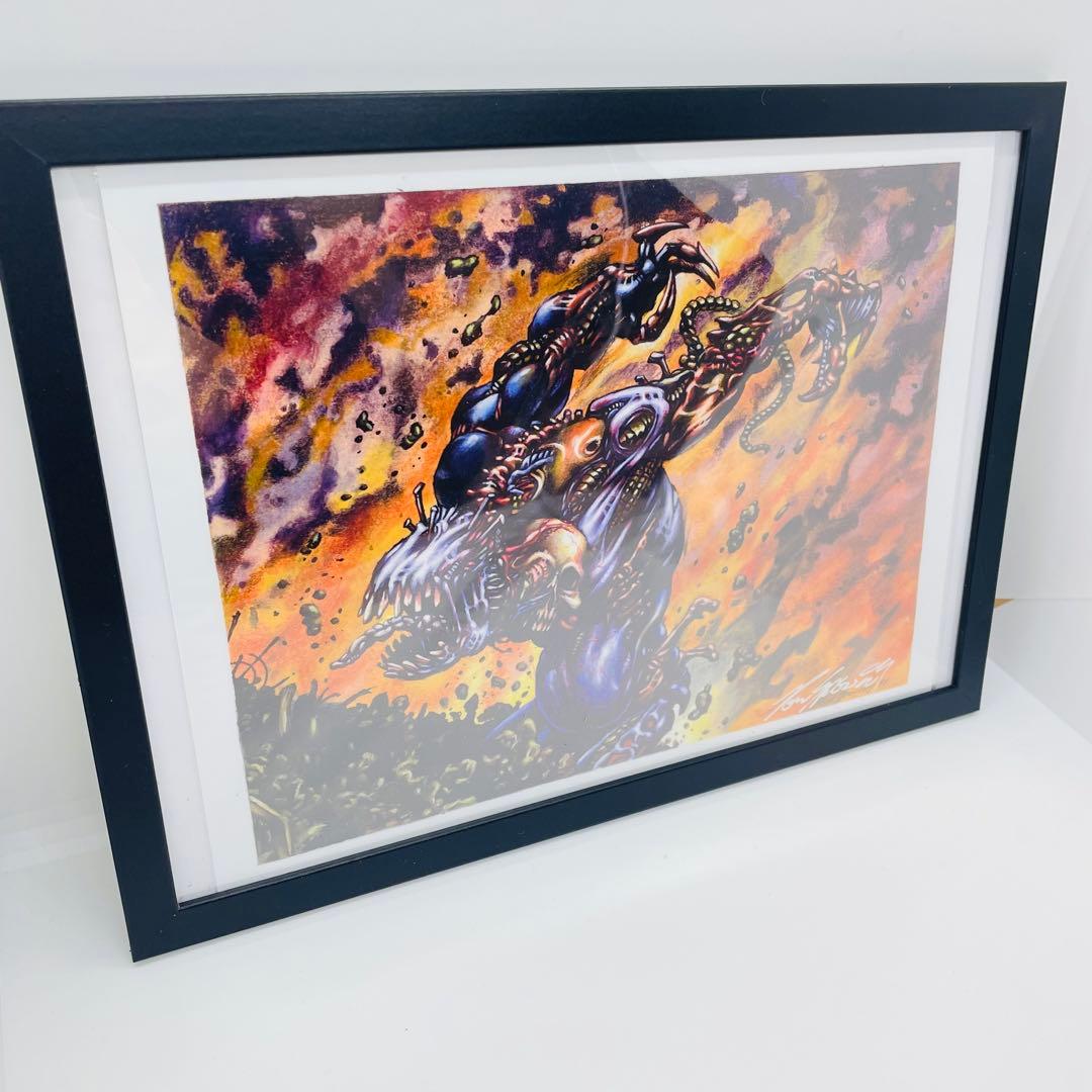 希少サイン入り MTG ヨーグモスの意志 アートプリント Ron Spencer