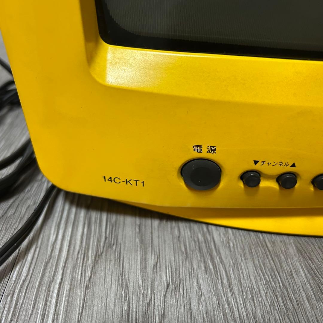 激レア 阪神タイガース　ブラウン管テレビ 14C-KT1