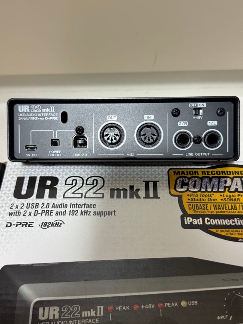 美品　Steinberg UR22 mk II USBオーディオインターフェイス