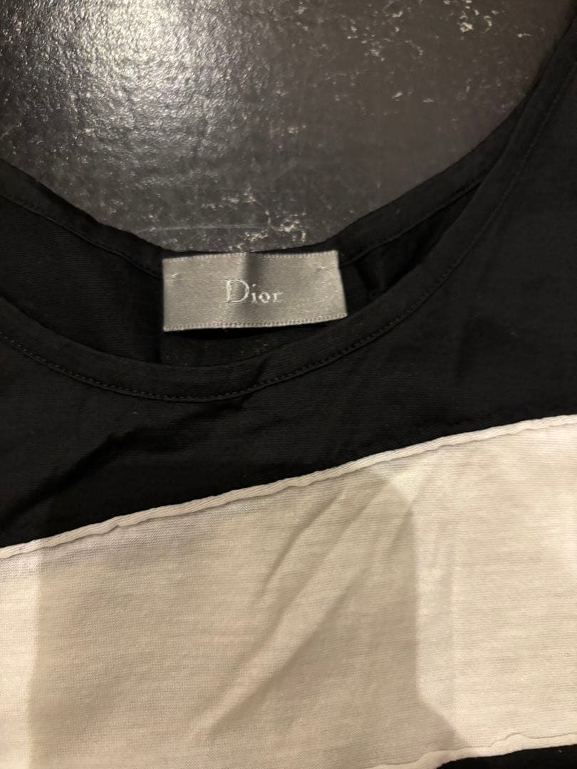 ディオールオム エディ2004SS strip期 タンクトップ S